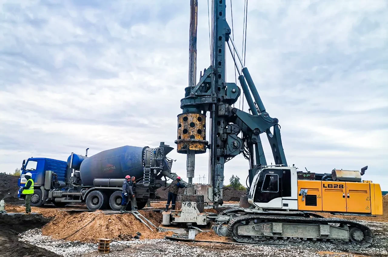 Piling & foundations works illustrated in the company profile