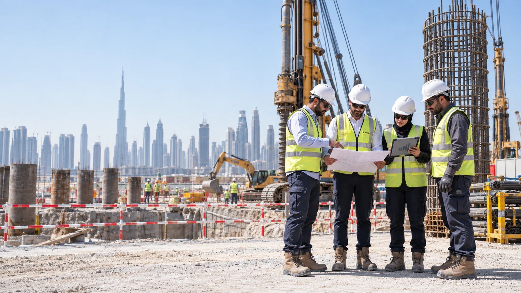 Engineering team scene from the company profile